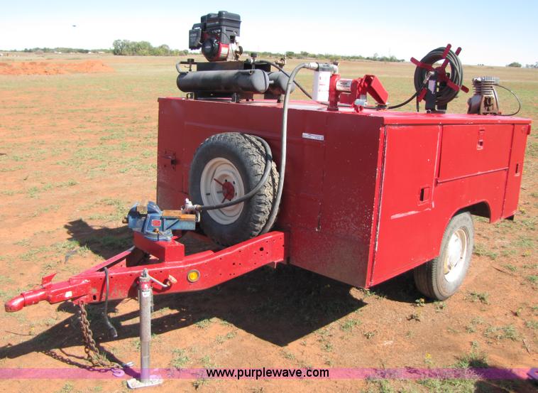 Koenig 8' service truck bed trailer in Elk City, OK Item C9542 sold Purple Wave