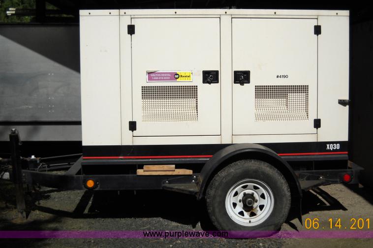 image for item A1455 2002 Olympian Genset XQ30P2 trailer mounted generator
