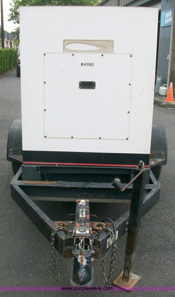 image for item A1455 2002 Olympian Genset XQ30P2 trailer mounted generator