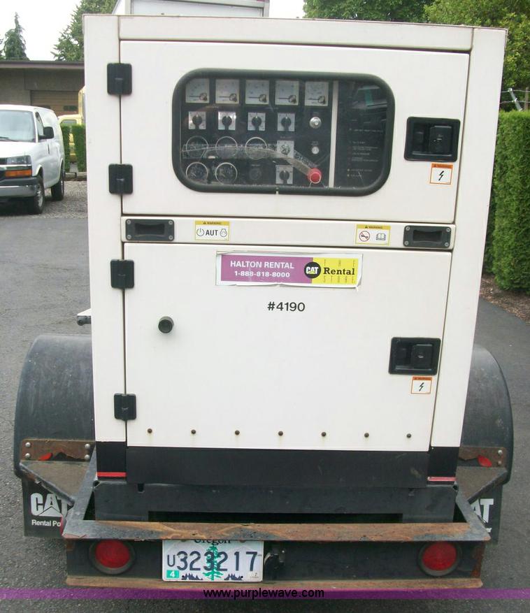 image for item A1455 2002 Olympian Genset XQ30P2 trailer mounted generator