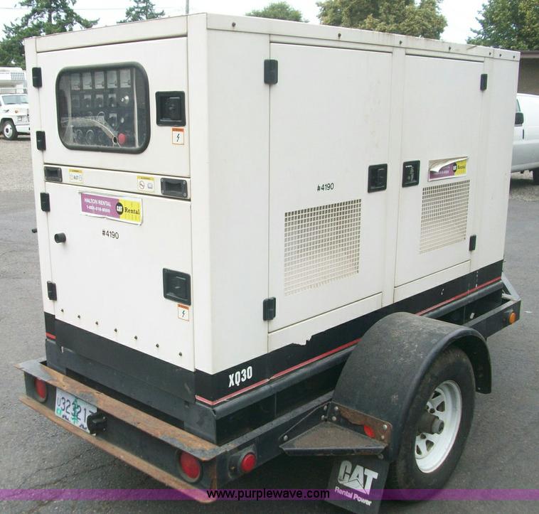 image for item A1455 2002 Olympian Genset XQ30P2 trailer mounted generator
