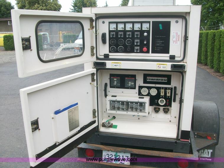 image for item A1455 2002 Olympian Genset XQ30P2 trailer mounted generator