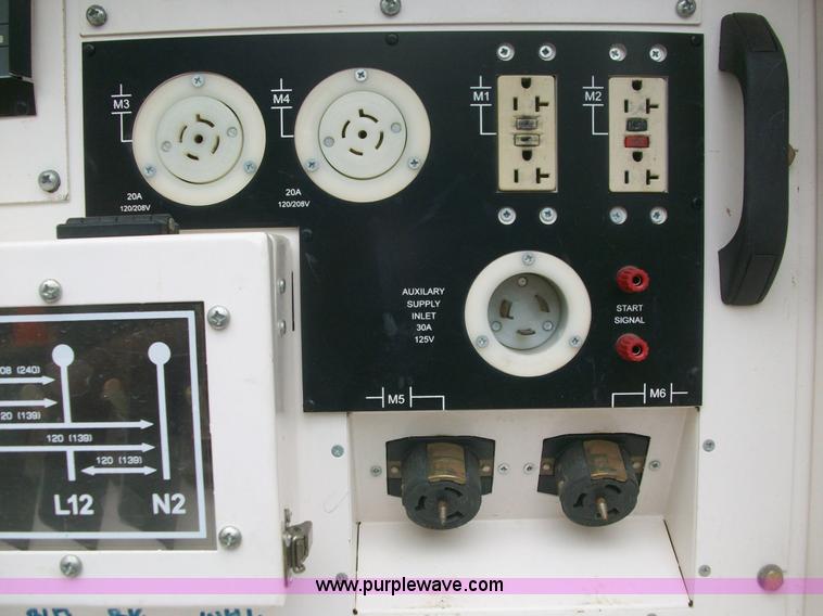 image for item A1455 2002 Olympian Genset XQ30P2 trailer mounted generator