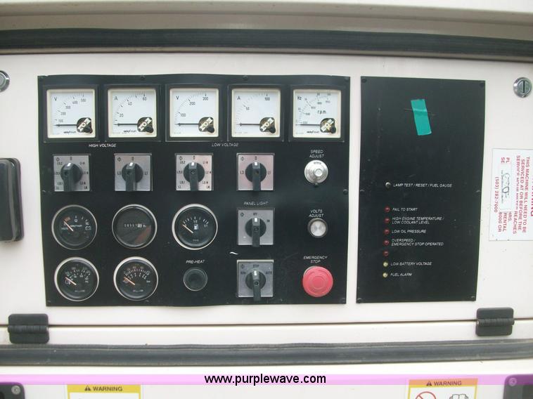 image for item A1455 2002 Olympian Genset XQ30P2 trailer mounted generator