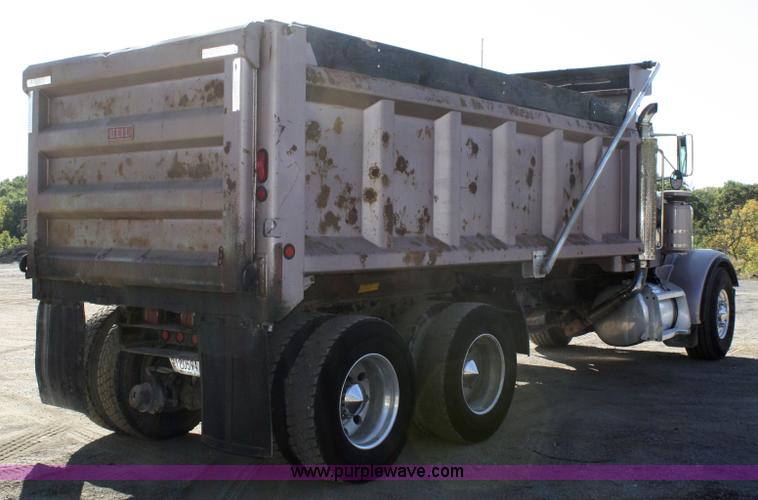 image for item A2458 2000 Peterbilt 378 dump truck