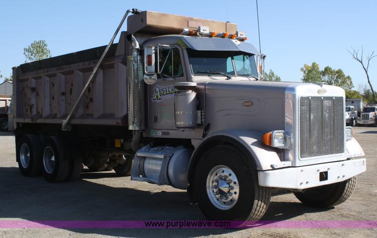 image for item A2458 2000 Peterbilt 378 dump truck