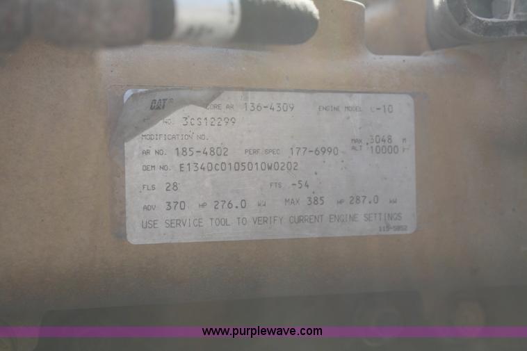 image for item A2459 2000 Peterbilt 378 dump truck