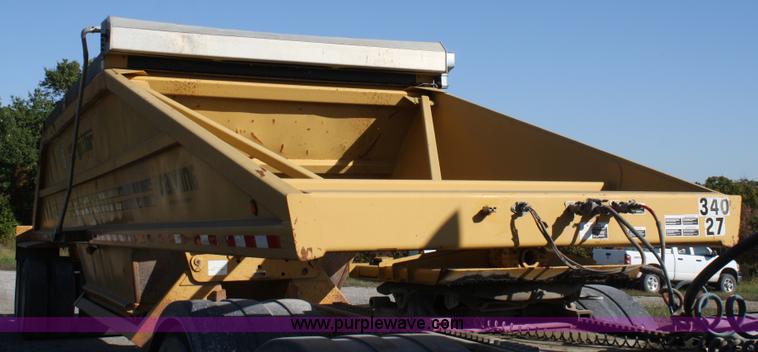 image for item A2461 1997 Load King 2060 belly dump trailer