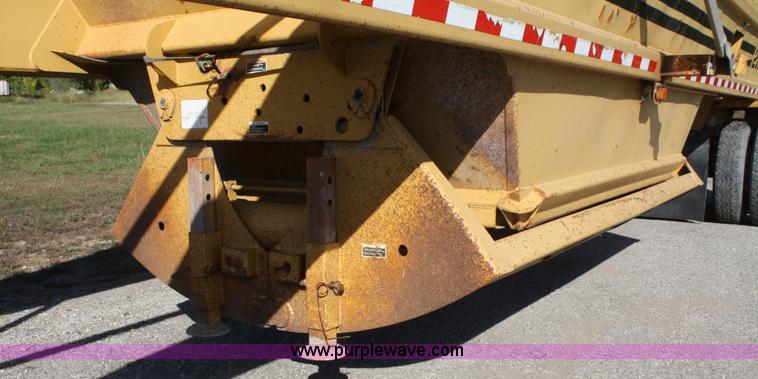 image for item A2461 1997 Load King 2060 belly dump trailer