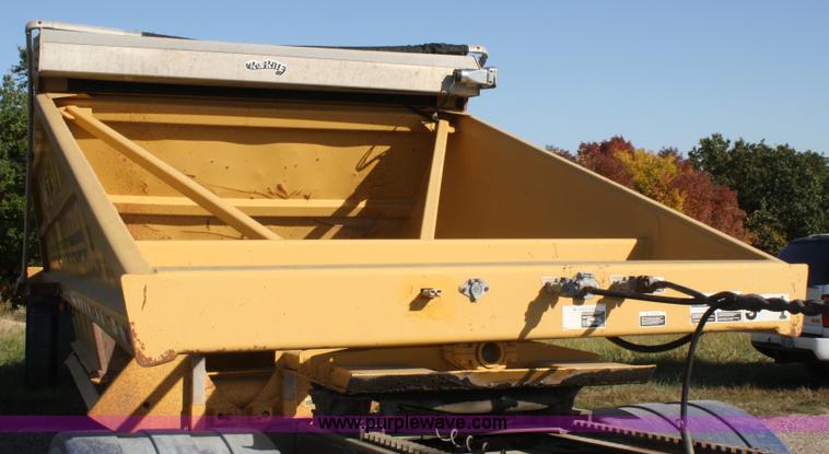 image for item A2462 1997 Load King 2060 belly dump trailer