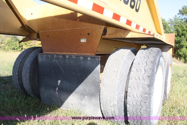 image for item A2462 1997 Load King 2060 belly dump trailer