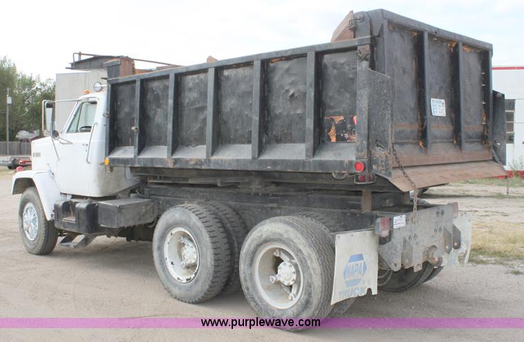 image for item A2837 1987 GMC Brigadier tandem axle dump truck