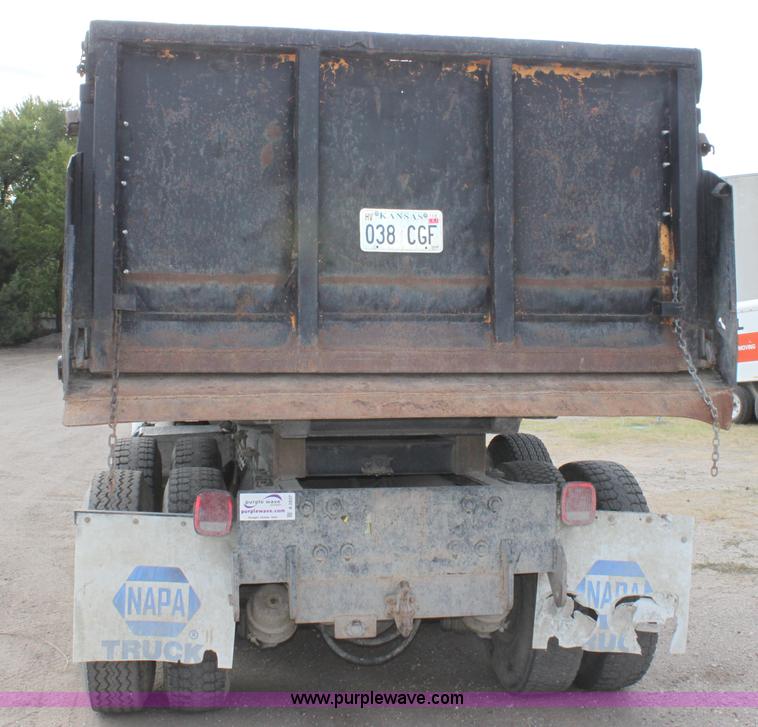 image for item A2837 1987 GMC Brigadier tandem axle dump truck