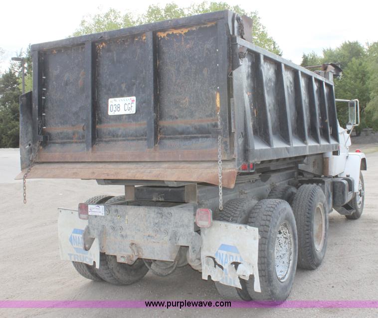image for item A2837 1987 GMC Brigadier tandem axle dump truck