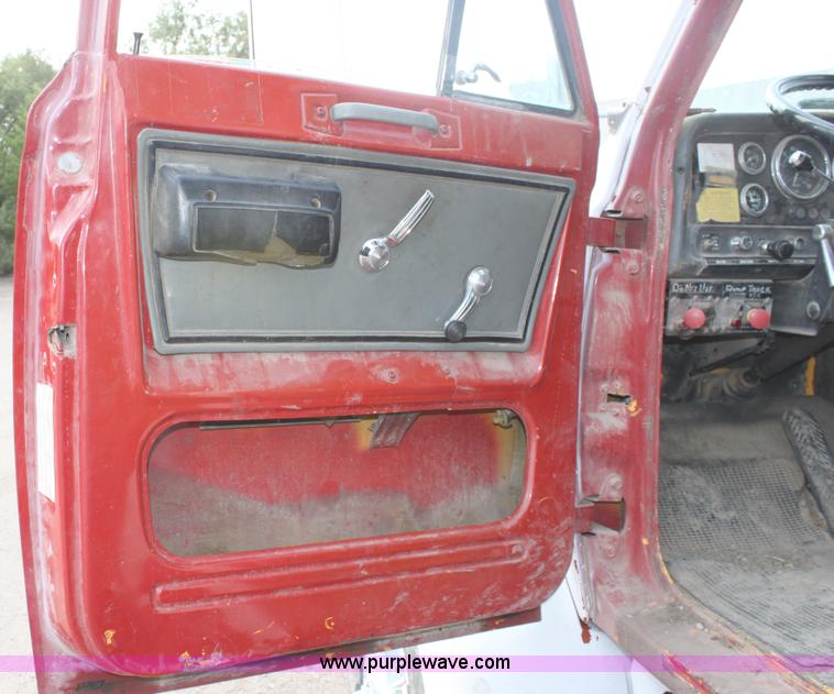 image for item A2837 1987 GMC Brigadier tandem axle dump truck