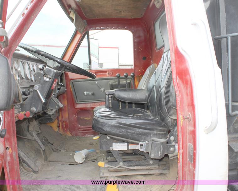 image for item A2837 1987 GMC Brigadier tandem axle dump truck