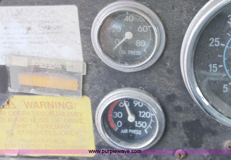 image for item A2837 1987 GMC Brigadier tandem axle dump truck