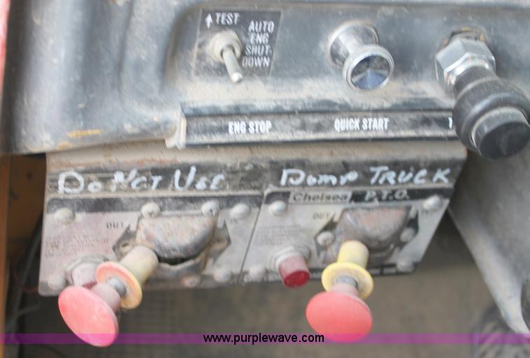 image for item A2837 1987 GMC Brigadier tandem axle dump truck