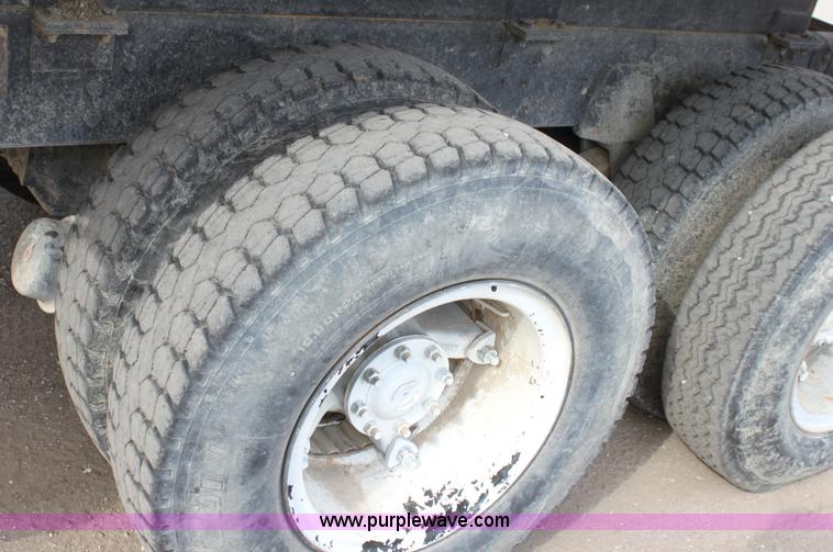 image for item A2837 1987 GMC Brigadier tandem axle dump truck