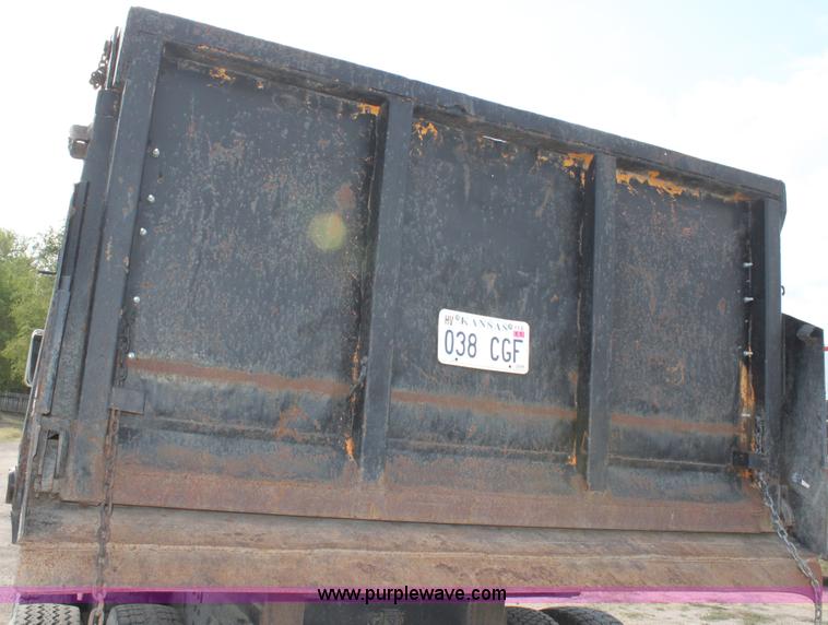 image for item A2837 1987 GMC Brigadier tandem axle dump truck