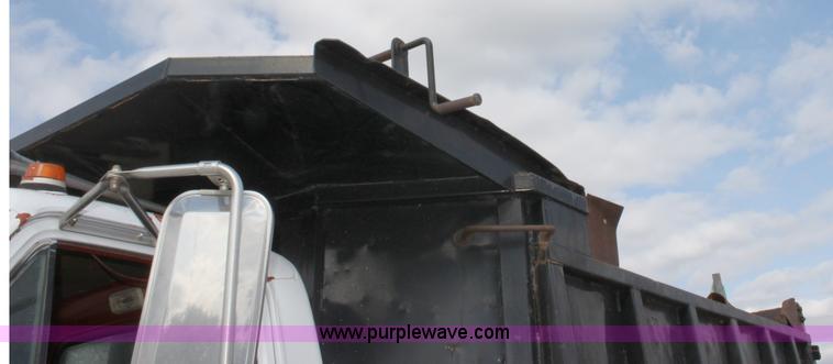 image for item A2837 1987 GMC Brigadier tandem axle dump truck