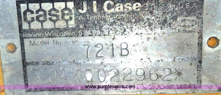 image for item A2902 1992 Case 721B wheel loader