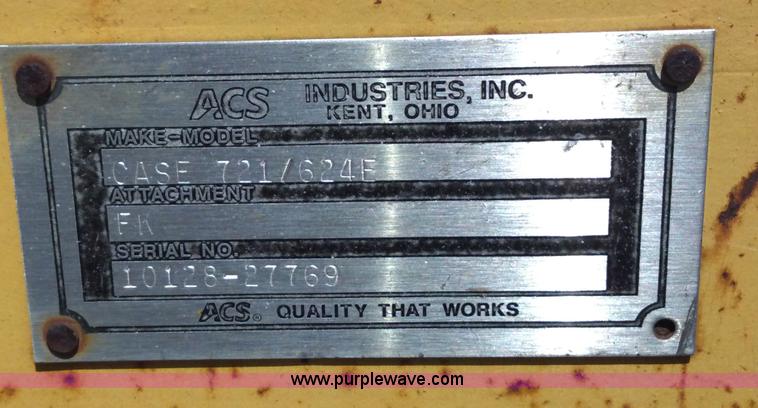 image for item A2902 1992 Case 721B wheel loader