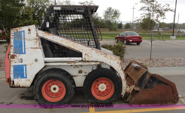 image for item A3239 1983 Bobcat 743 skid steer