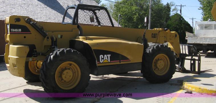 image for item A4380 2004 Caterpillar TH460B rough terrain telehandler