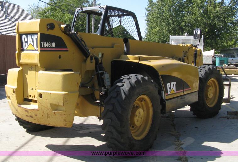 image for item A4380 2004 Caterpillar TH460B rough terrain telehandler