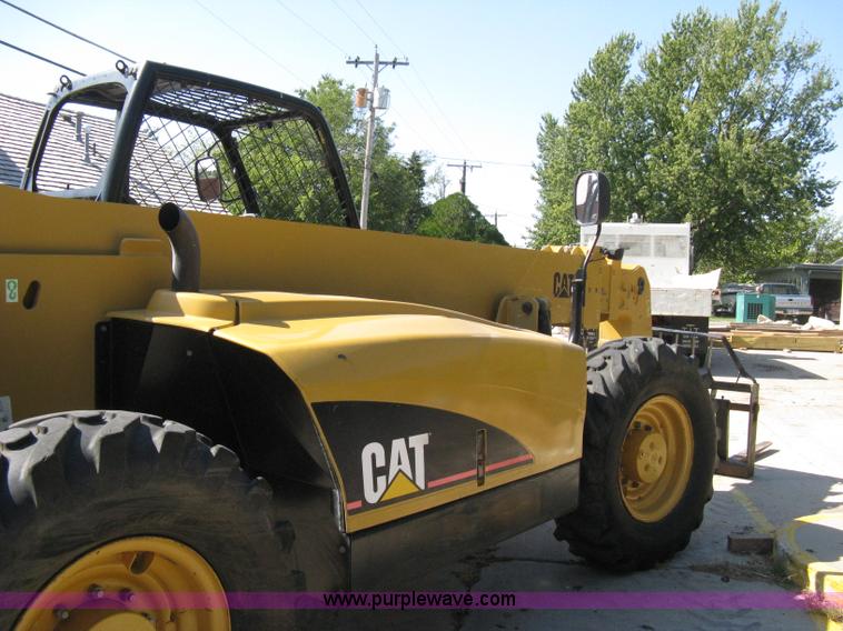image for item A4380 2004 Caterpillar TH460B rough terrain telehandler