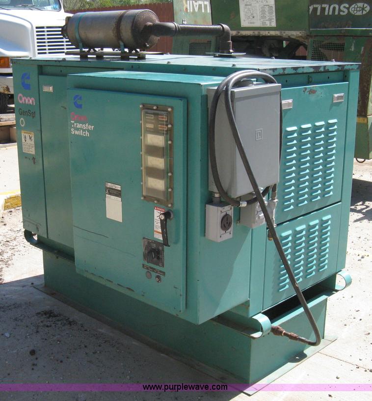 image for item A4381 1999 Onan GenSet generator