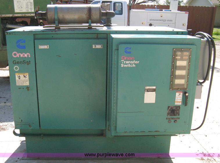 image for item A4381 1999 Onan GenSet generator