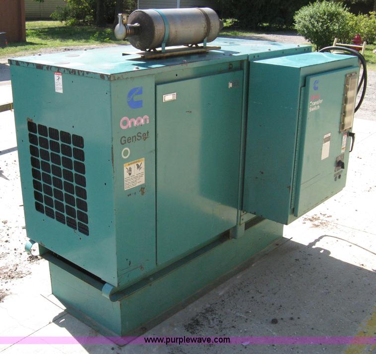image for item A4381 1999 Onan GenSet generator