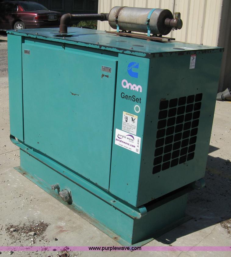 image for item A4381 1999 Onan GenSet generator