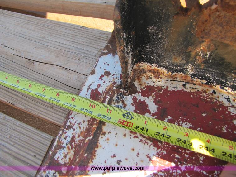 image for item A4629 1991 shop built 24' flatbed trailer