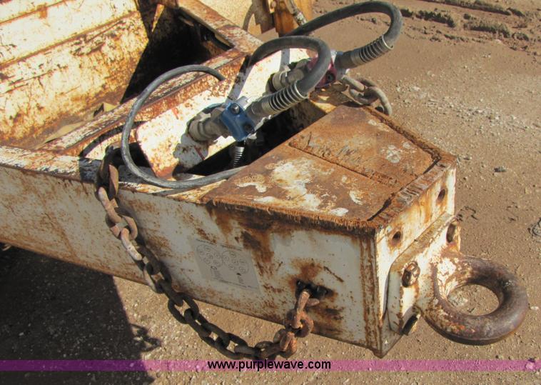 image for item A4630 1993 Belshe T-24AP 24' flatbed trailer