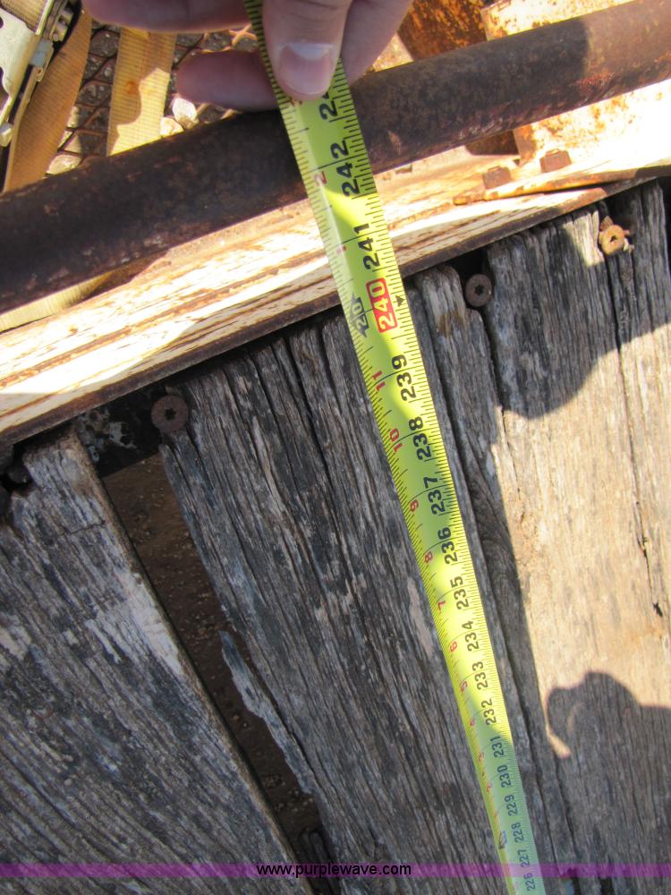 image for item A4630 1993 Belshe T-24AP 24' flatbed trailer