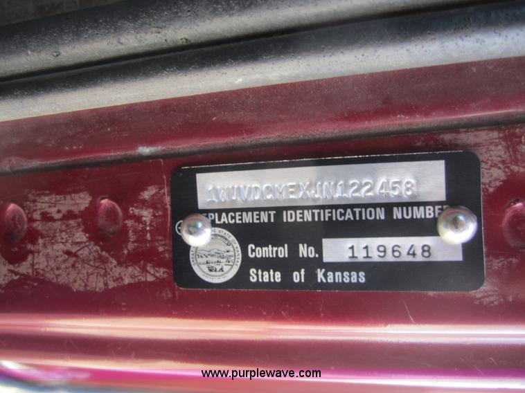 image for item A4723 1988 White WCA dump truck