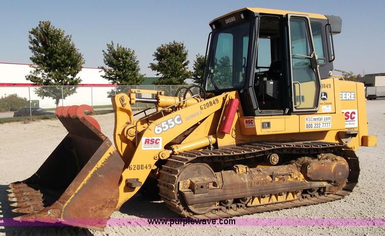 image for item B5023 2006 John Deere 655C Series II track loader