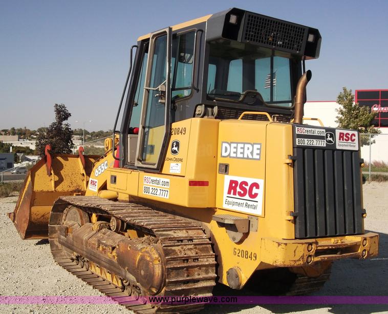 image for item B5023 2006 John Deere 655C Series II track loader