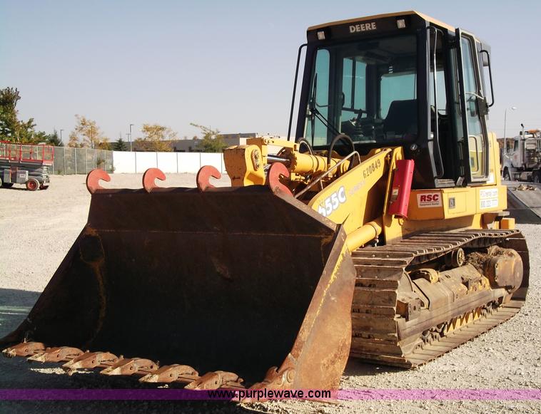 image for item B5023 2006 John Deere 655C Series II track loader