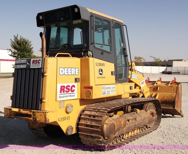 image for item B5023 2006 John Deere 655C Series II track loader