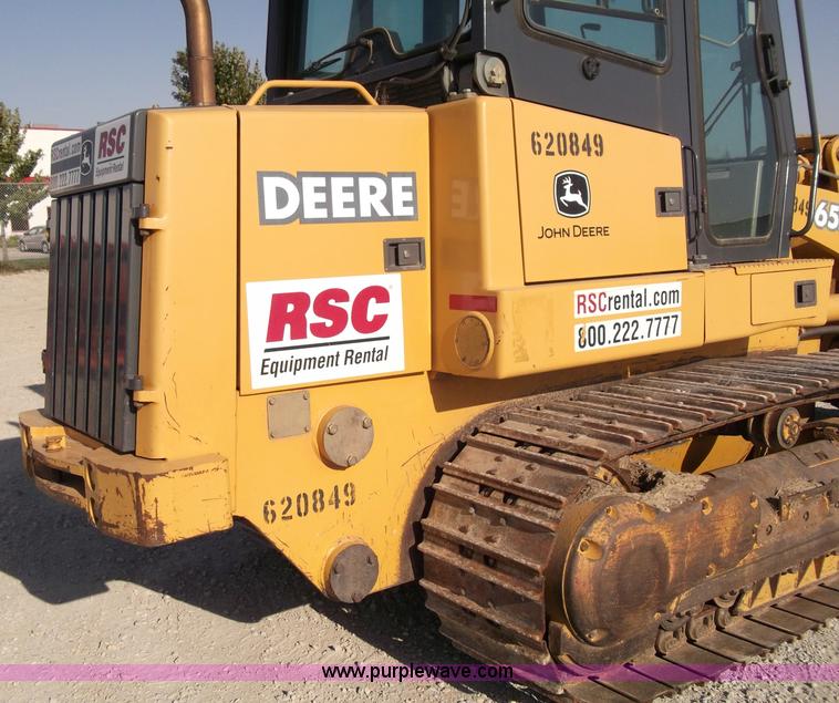 image for item B5023 2006 John Deere 655C Series II track loader