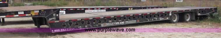 image for item B5024 2005 Trail King TK70HT Hydra Tail 48' trailer