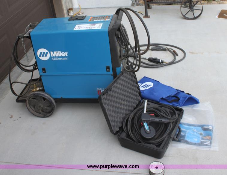 image for item B8518 Miller Millermatic 210 wire feed welder