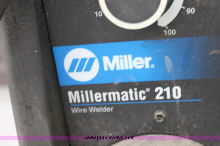 image for item B8518 Miller Millermatic 210 wire feed welder