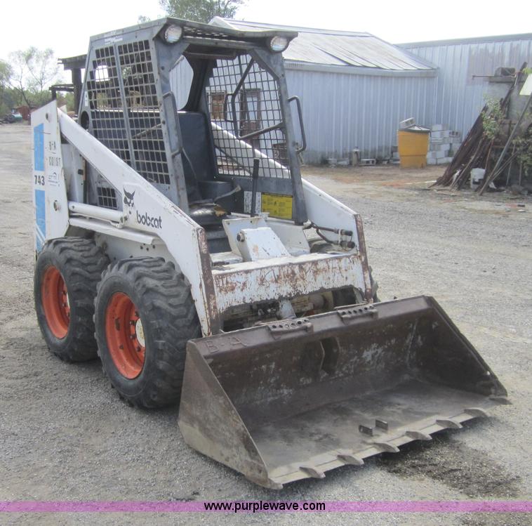 image for item C5060 Bobcat 743 skid steer