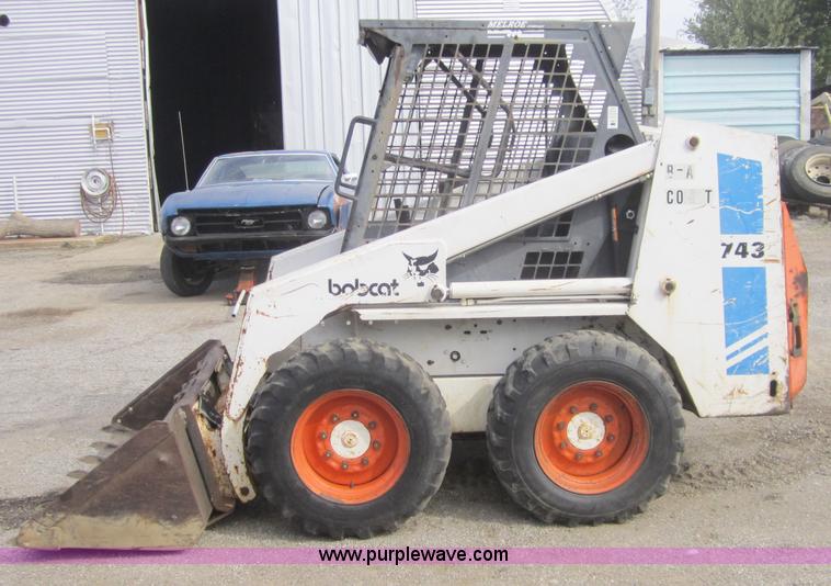 image for item C5060 Bobcat 743 skid steer