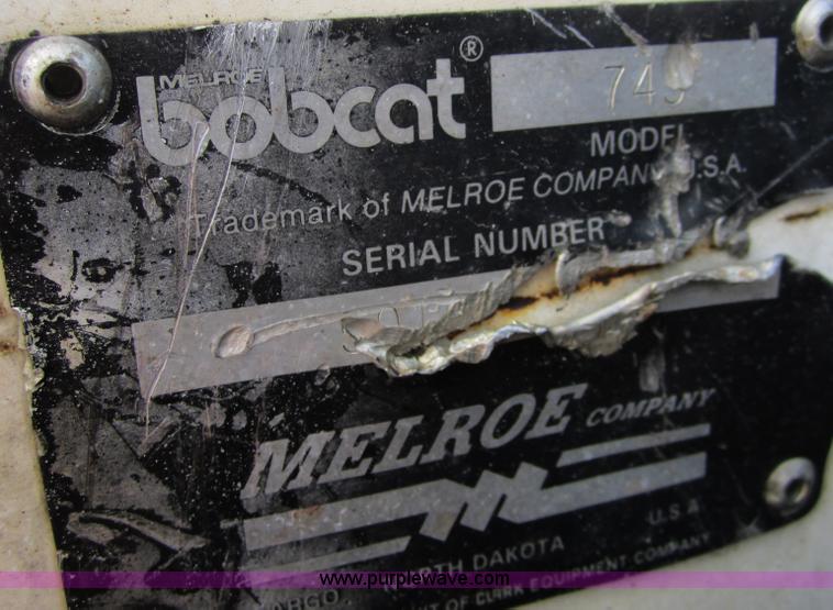 image for item C5060 Bobcat 743 skid steer